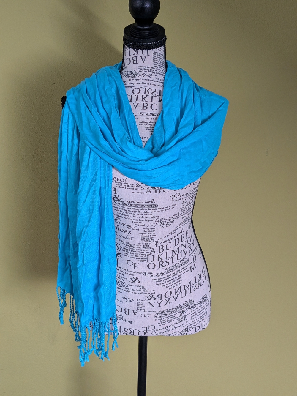 Lightweight Turquoise Women’s Scarf